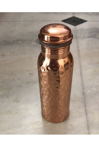 Hammered Copper Bottle